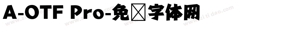 A-OTF Pro字体转换